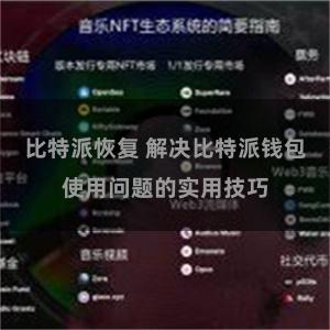 比特派恢复 解决比特派钱包使用问题的实用技巧