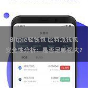 Bitpie轻钱包 比特派钱包安全性分析：是否足够强大？